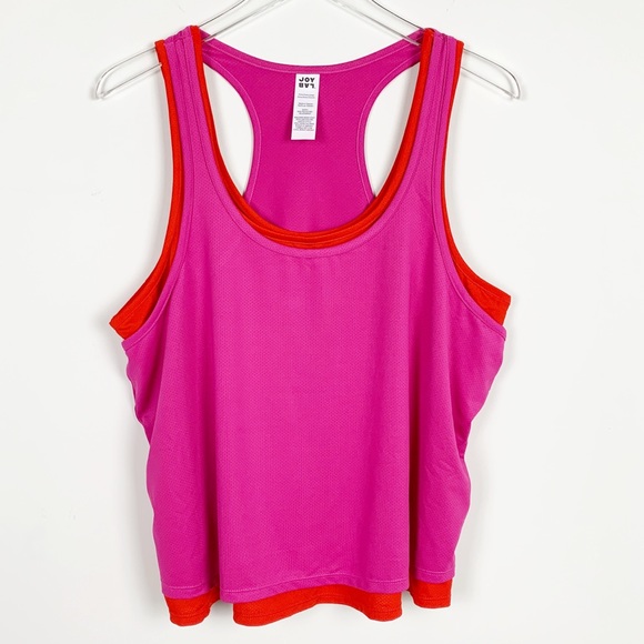 JoyLab Tops - JoyLab Layered Tank sz XXL